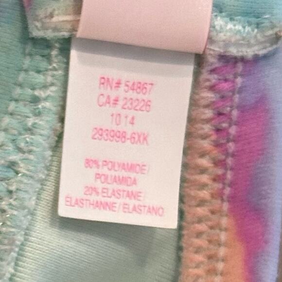 Victoria’s Secret bombshell bikini top sunset teal purple orange southwest s 36D - Picture 6 of 7